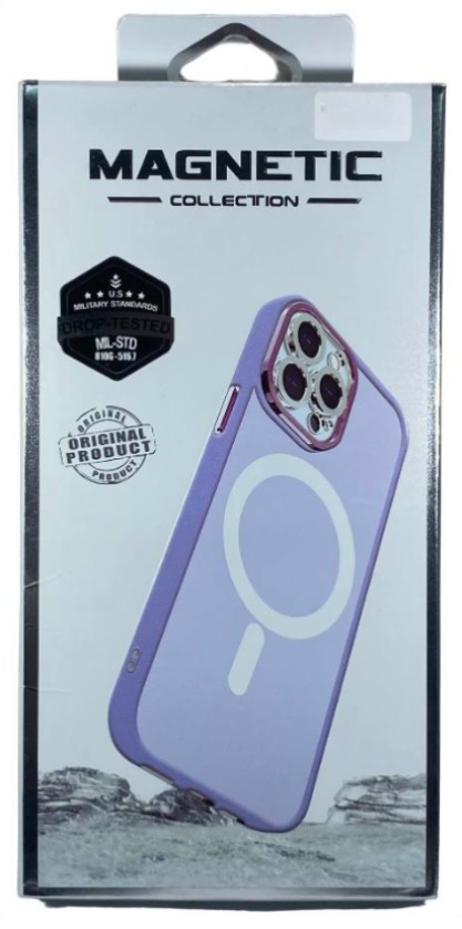 Накладка для Samsung Galaxy S23 Plus Magsafe пластик фиолетовый