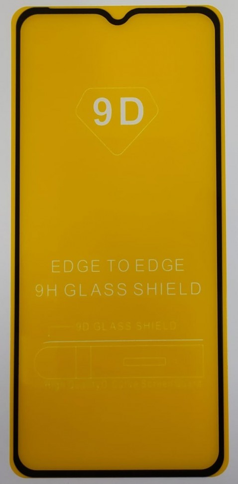 Защитное стекло для Samsung Galaxy A70/A02S/A12 9D черное