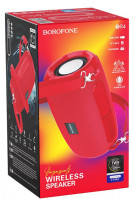 Bluetooth колонка Borofone BR4 BT5.0/500mAh/2ч/5Вт/USB красная