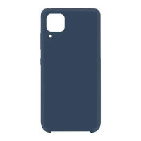 Накладка для Huawei P40 Lite 5G/Nova 7SE Silicone cover темно-синяя