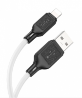 Usb Кабель-зарядка Lightning Hoco X90 2.4A 1м силиконовый белый