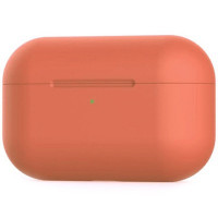 Силиконовый чехол для AirPods Pro папайя