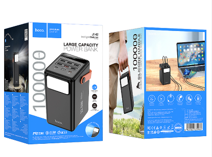 Powerbank Hoco J142 100000mAh 6USB/2C черный