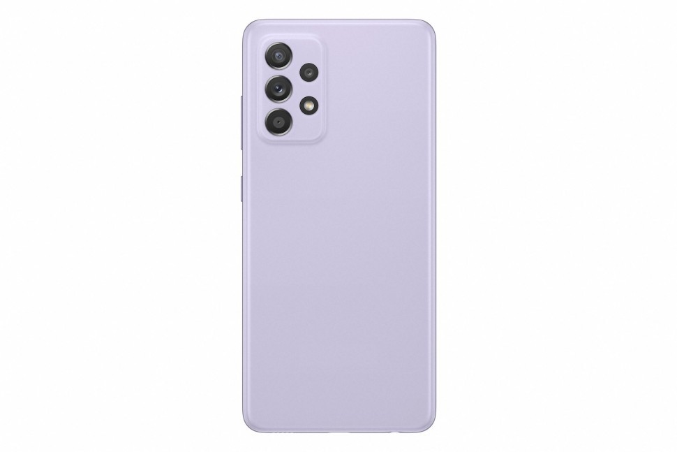 Накладка для Samsung Galaxy A32 Silicone cover без логотипа лаванда
