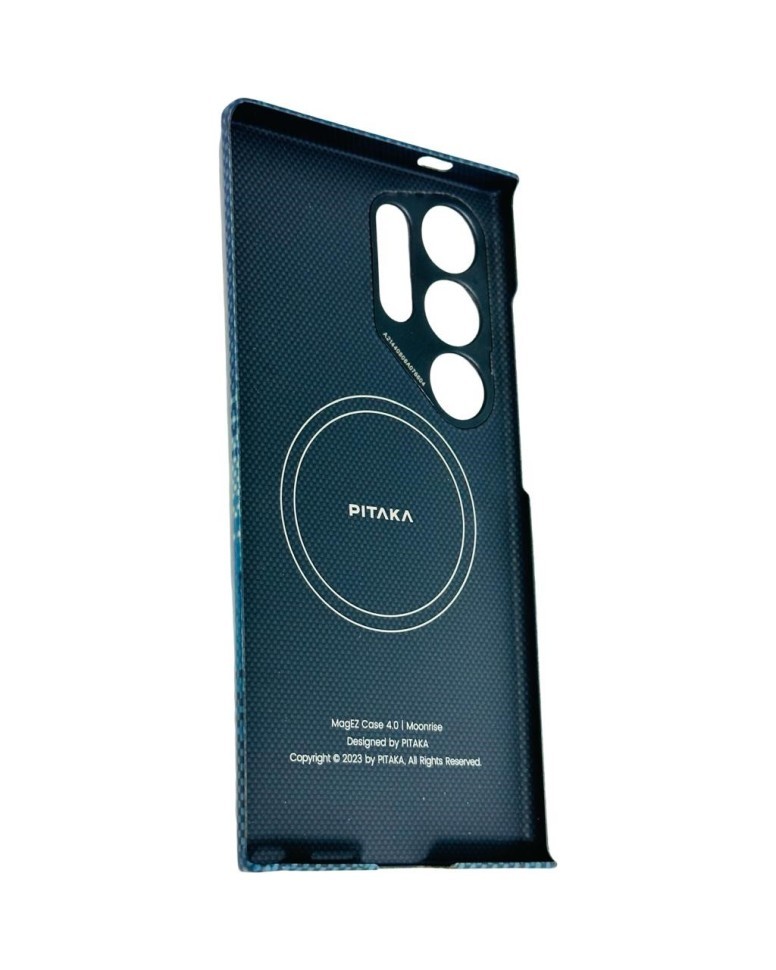 Накладка для Samsung Galaxy S24 Ultra Pitaka Magez Case 4 лунный рис(Moonrise)