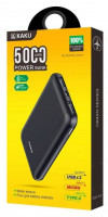 Powerbank Kaku KSC-416 5000mAh 2USB+Micro+Type-C черный