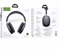 Стереонаушники Bluetooth полноразмерные Hoco W65 серые