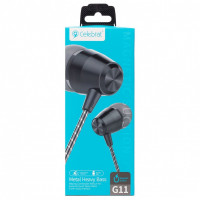Наушники с микрофоном Celebrat G11 1.2м черные