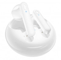 Беспроводные наушники TWS Borofone BW08 BT5.1/25mAh (300mAh)/3.5ч белые
