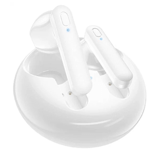 Беспроводные наушники TWS Borofone BW08 BT5.1/25mAh (300mAh)/3.5ч белые