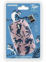 Мышь беспроводная Smartbuy 327AG Tiger 1 USB/DPI 1000-1500-2000/4 кнопки/2AAA (SBM-327AG-T1-FC)