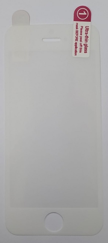 Защитное стекло для i-Phone 5/5s Гибкое белое