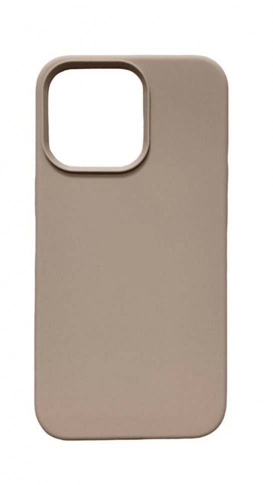 Чехол-накладка  i-Phone 14 Pro Silicone icase  №23 бледно-серый
