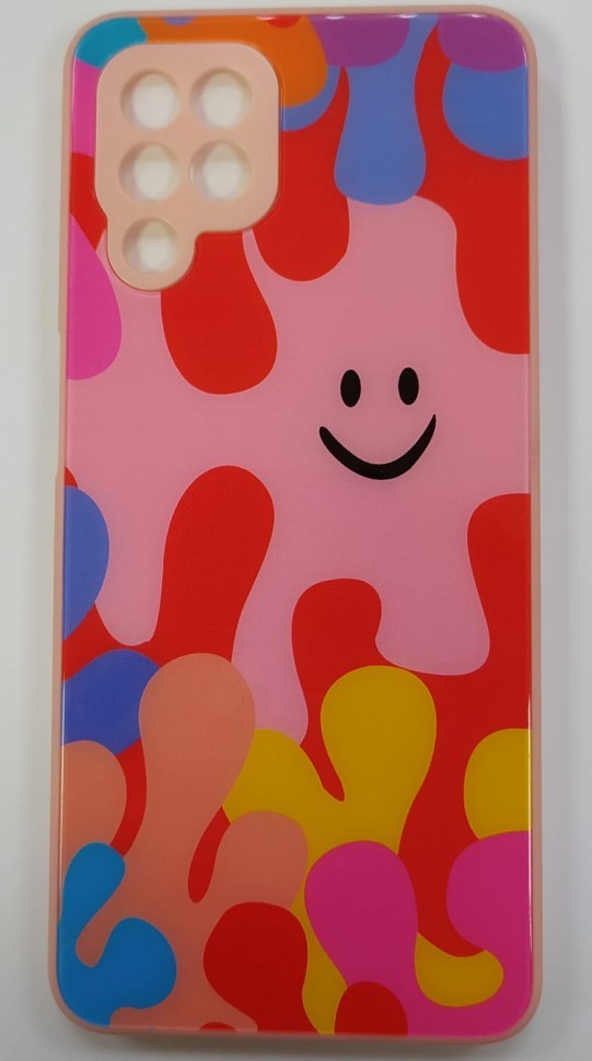 Накладка для Samsung Galaxy A22/M32 пластик разные рисунки