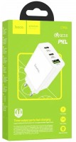 Сетевое зар. устр. Hoco C99A 1USB/2C 20W белое