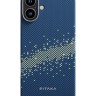 Накладка для i-Phone 16 6.1" Pitaka StarPeak Tactile Woven case (Milky way galaxy)
