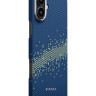 Накладка для i-Phone 16 6.1" Pitaka StarPeak Tactile Woven case (Milky way galaxy)
