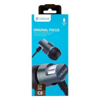 Наушники с микрофоном Celebrat C8 1.2м серые