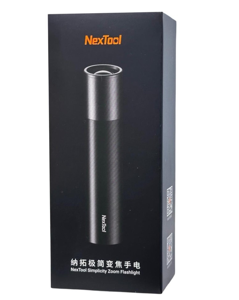 Фонарик Xiaomi NexTool Outdoor Zoom Flashlight NE20162 черный