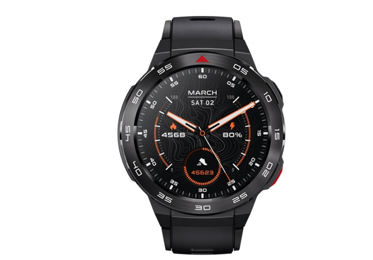 Умные часы Xiaomi Mibro GS Pro (XPAW013) c русским языком+ 2 ремешки черные