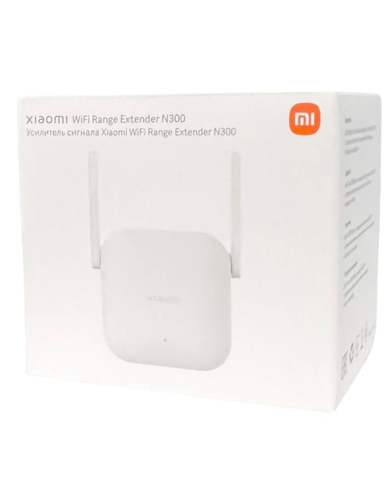 Усилитель Wi-Fi сигнала Xiaomi Mi Wi-Fi Range Extender N300 DVB4398GL Global  белый