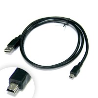 PERFEO Кабель USB2.0 A вилка - Mini USB 5P вилка, длина 1 м. (U4301)