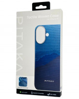 Накладка для i-Phone 16 6.1&quot; Pitaka StarPeak Tactile Woven case (Over the horizon)