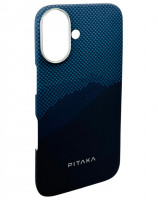 Накладка для i-Phone 16 6.1&quot; Pitaka StarPeak Tactile Woven case (Over the horizon)