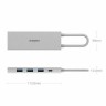 USB-хаб Xiaomi Type-C 5в1 3USB/1USB-C/HDMI XMDS05YM белый