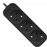 Сетевой фильтр Defender M350 3 розетки 5м черный