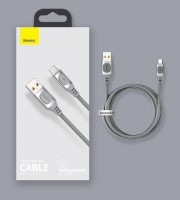 Usb Кабель-зарядка TYPE-C Baseus Multi-protocol 5A 2м (CATSS-B0G) чёрная