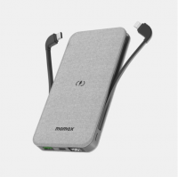 Powerbank с беспроводной зарядкой Momax Q. Power7 10000mAh IP112MFIA серый