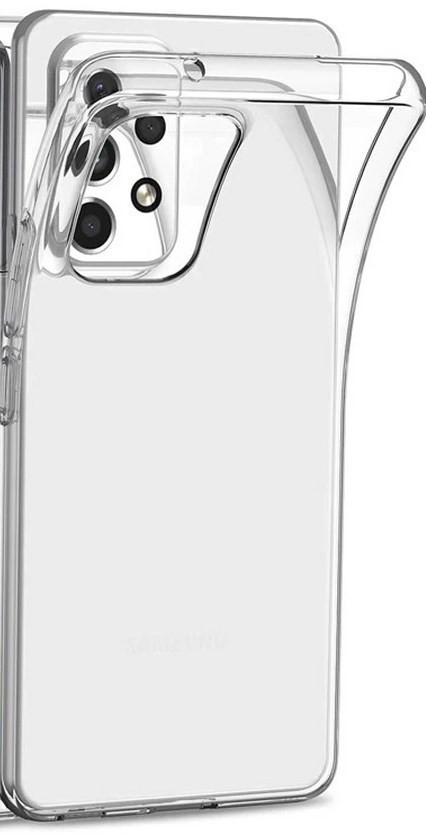 Чехол-накладка силикон 0.5мм Samsung Galaxy A73 5G прозрачный