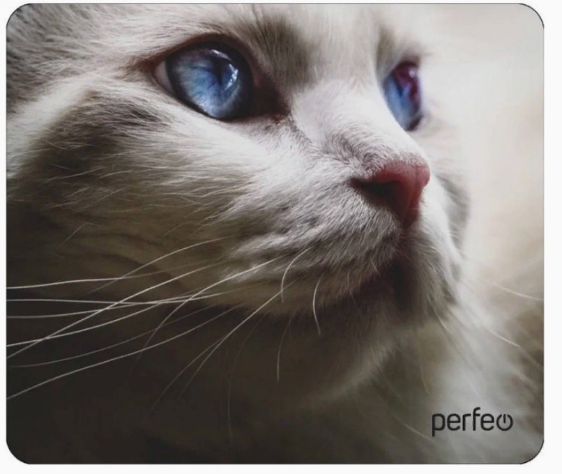 Perfeo Коврик для компьютерной мыши "Cat", Рис.25 (180*220*2 мм), ткань+резиновое основание