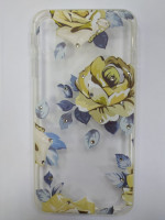 Накладка для i-Phone XS Max силикон с разными рисунками со стразами