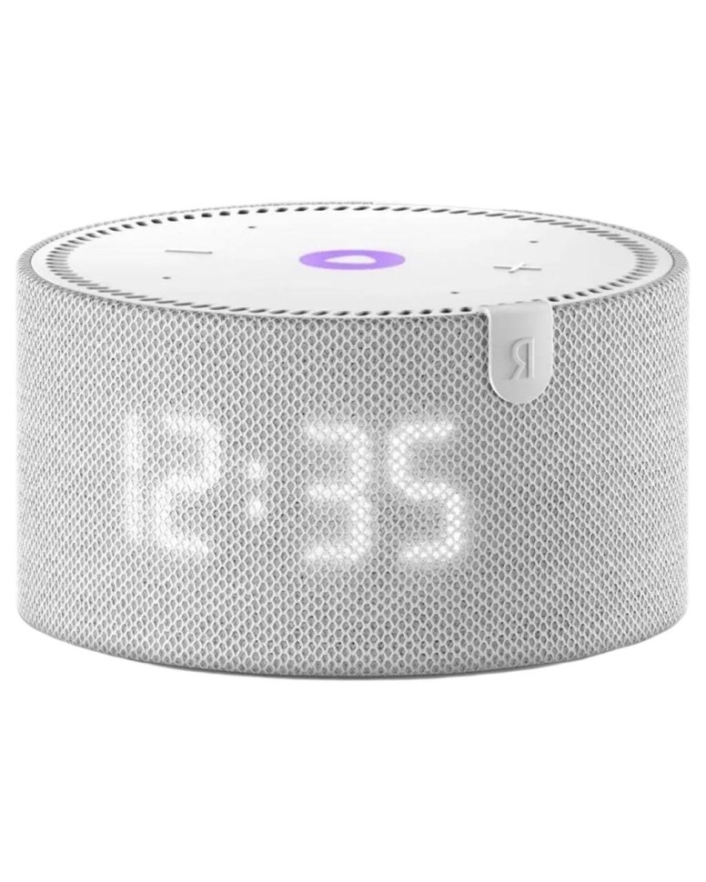 Умная колонка Яндекс Станция Мини 2 с часами серая