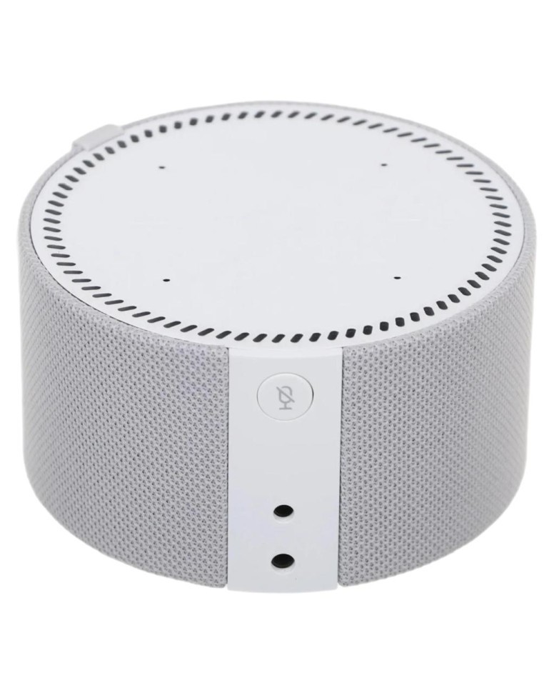 Умная колонка Яндекс Станция Мини 2 с часами серая