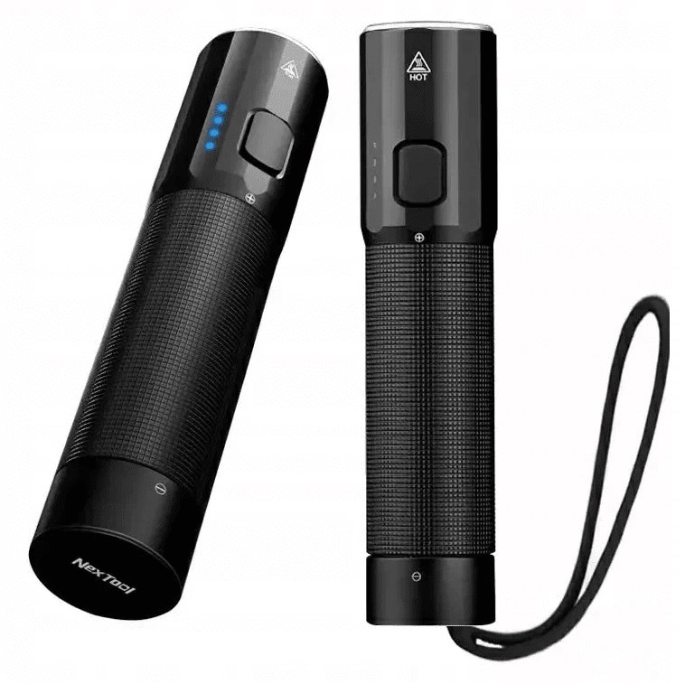 Маленький фонарик Xiaomi NexTool Mini Tactical Flashlight 1200lm IPX4 (NE20069) черный