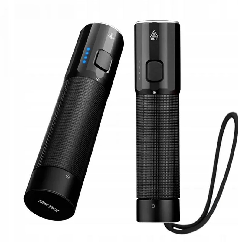 Маленький фонарик Xiaomi NexTool Mini Tactical Flashlight 1200lm IPX4 (NE20069) черный