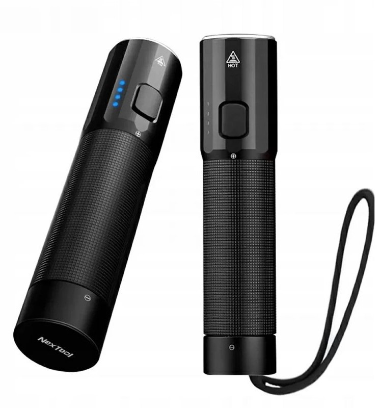 Маленький фонарик Xiaomi NexTool Mini Tactical Flashlight 1200lm IPX4 (NE20069) черный
