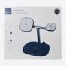 Беспроводное зарядное устройство WIWU 3in1 для Phone+Watch+Pods M8 15W черное