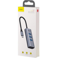 Переходник Baseus Cube Type-C 3.0 на 3xUSB3.0 (CAHUB-M0G)