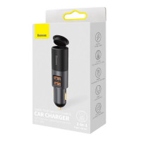 Автомобильное заряд. устр. Baseus Share 2USB 3.4A 60W CCBT-D0G черное