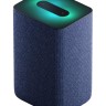 Умная колонка Яндекс Станция 2 с Алисой, антрацит, синяя