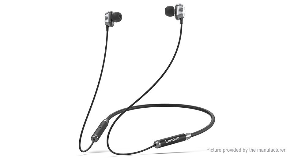 Беспроводные наушники для спорта Lenovo HE08 черная
