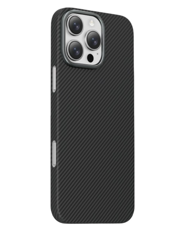 Накладка для i-Phone 16 Pro Keephone Kevilar Sweden MagSnap черный