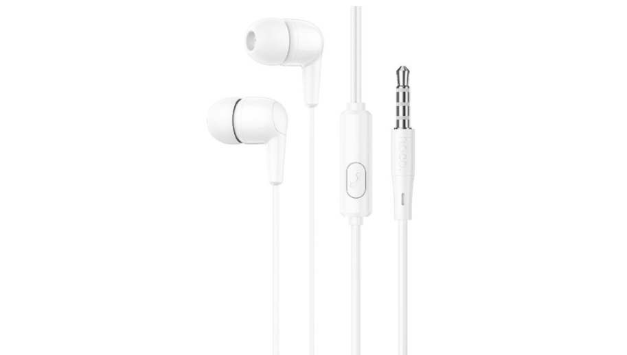 Стереонаушники Hoco M97 с микрофоном белые