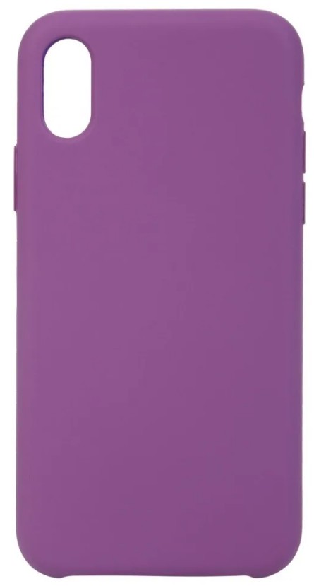 Чехол-накладка  i-Phone XS Max Silicone icase  №45 фиолетовая