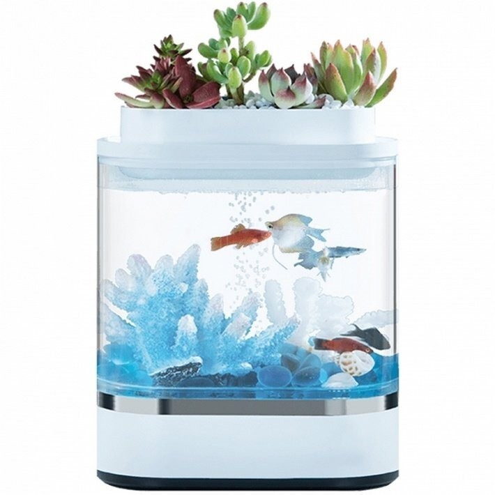 Аквариум Xiaomi Geometrc Lazy Fish Tank (HF-JHYGQC001)