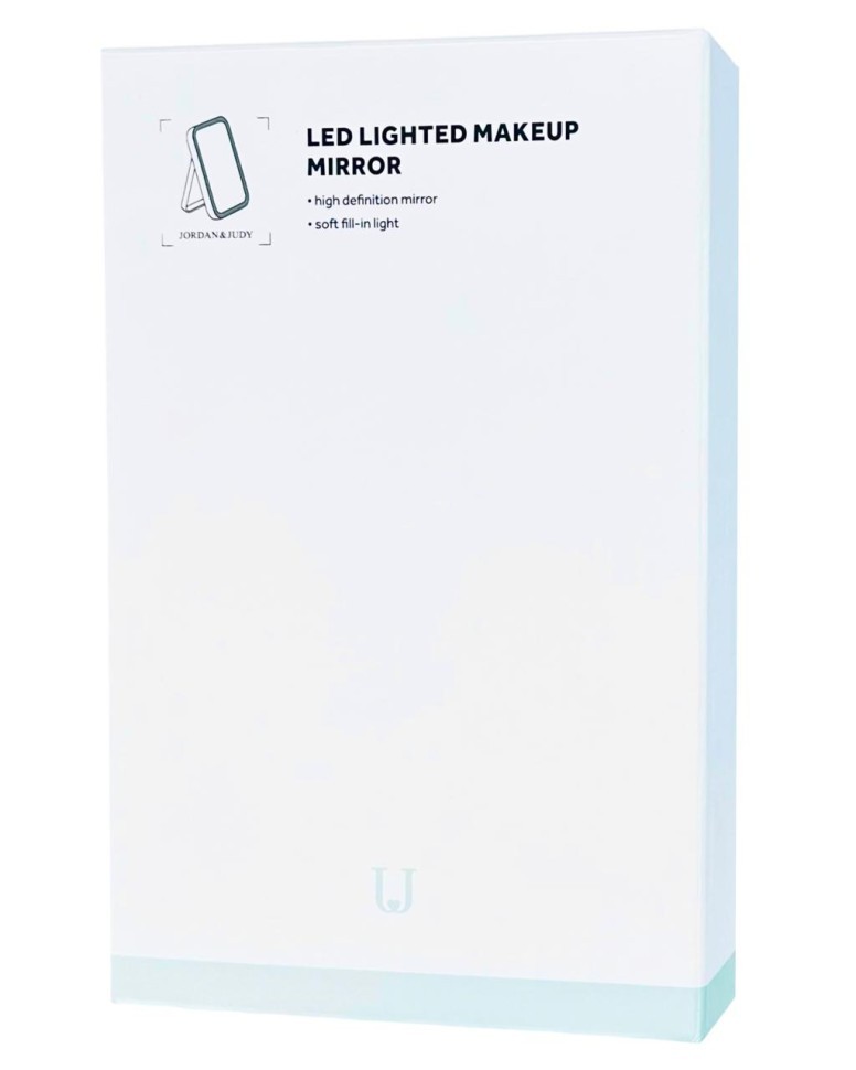 Зеркало для макияжа Jordan Judy LED Makeup Mirror NV505 бежевое